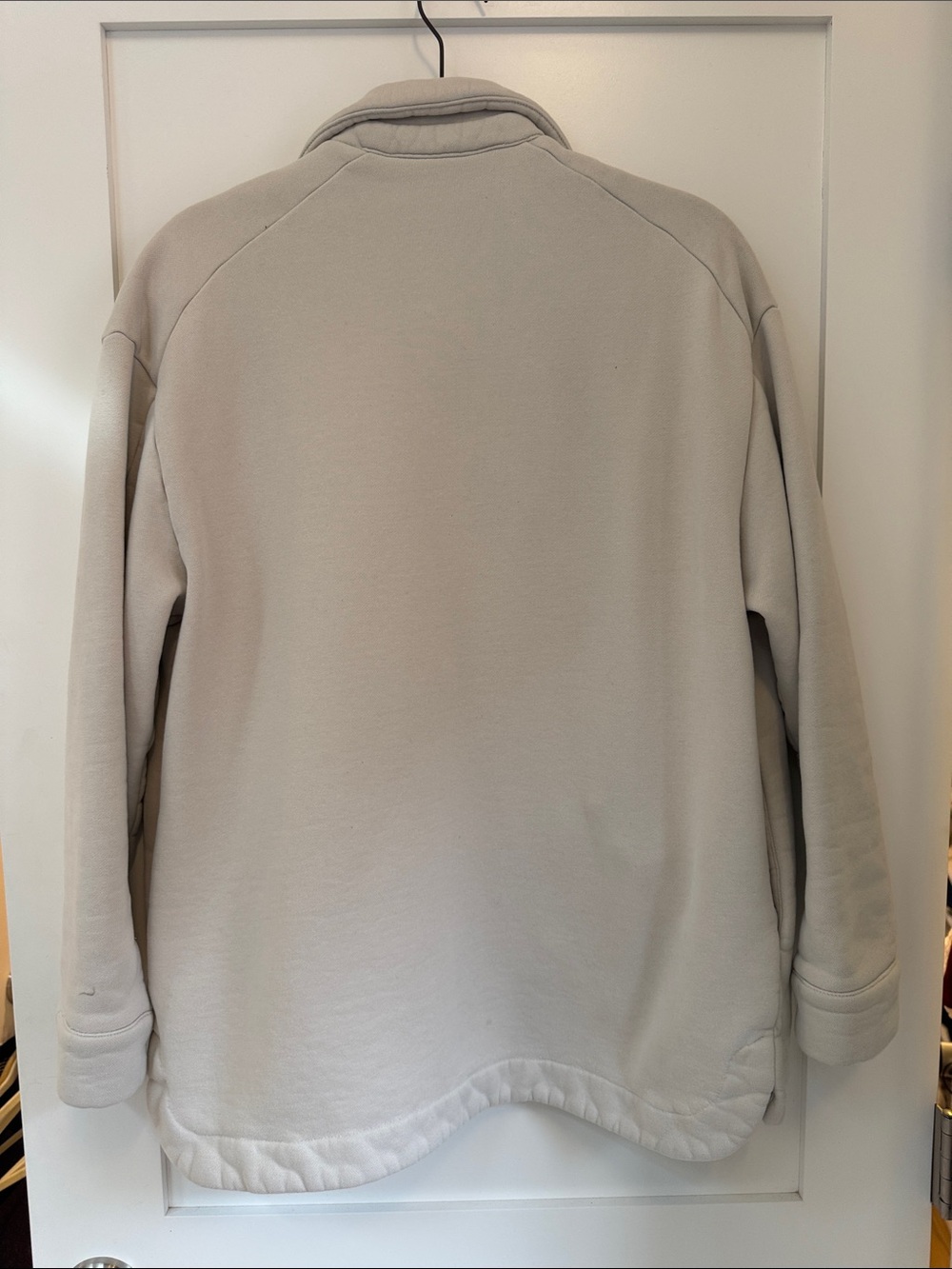 Vuori Light Gray Overshirt Jacket - Picture 2 of 3